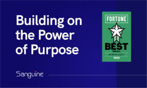 Building on the Power of Purpose - Sanguine Biosciences Inc.