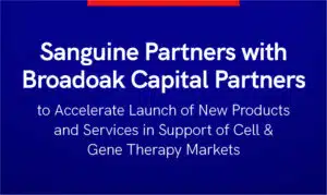 Sanguine Partners with Broadoak Capital Partners Website