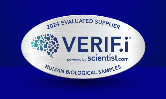 2024 Evaluated Supplier VERIF.I powered by Scientist.com Human Biological Samples