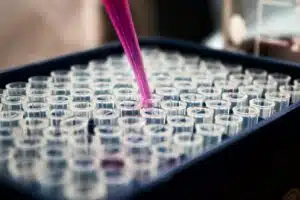 scientist pipette research